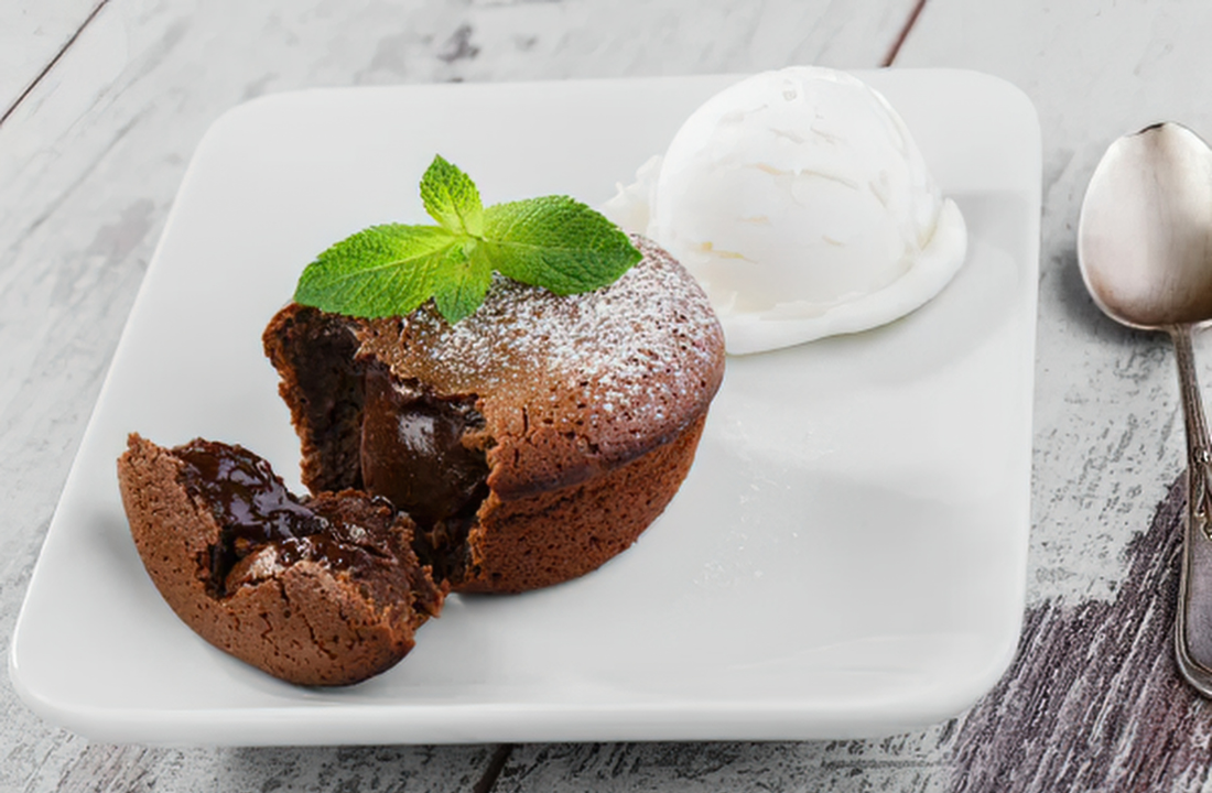 White Chocolate Molten Lava